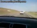 Skrajny idiota na drodze