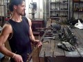 Kozak i rozgrzany metal