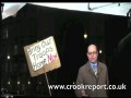 Zdenerwowany reporter