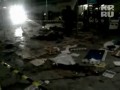 Obraz po wybuchu bomby na lotnisku Domodedovo