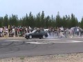 Konkurs palenia gumy na zlocie BMW w Finlandii