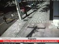 Samochód wypada z trzeciego piętra