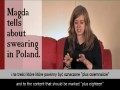 Magda mówi o polskich przekleństwach