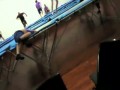 Wypadek na trampolinie