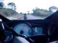 Zderzenie motocykli przy 250 km na godz