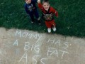 Kids with chalk