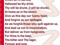 Beer prayer