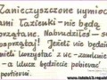 Ogłoszenie w WC
