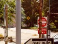 Sign one way