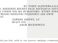 List Adam Mickiewicz