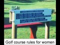 Women golf