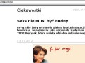 Nudny seks