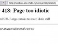 Error 418