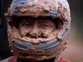Sport motor muddy face