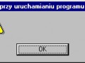 Błąd przy uruchamianiu programu