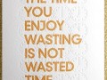 Wasted time