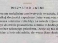 Wszystko jasne