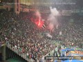 Atmosfera na trybunach na meczu z Barceloną