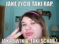 Jakie życie taki rap