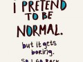 Sometimes