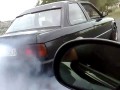Palenie gumy BMW E30 1.8IS 1,2,3 bieg