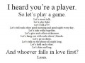 Lets play a game