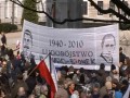 Demonstracje przed pałacem prezydenckim