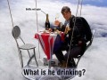 Bear Grylls - What is he drinking?