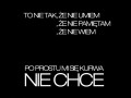 Nie chce mi się!