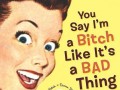 You say I am a bitch...