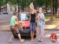 Ukryta kamera - przejechany kot