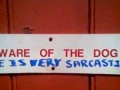 Beware of the dog