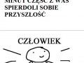 Człowiek skurwiel o maturze