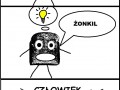 Człowiek suchar - żonkil