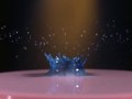 Zderzenie kropelek w slow motion