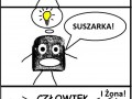 Człowiek suchar - Suszarka