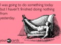 Doing nothing