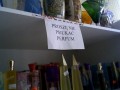 Nie psiukać perfum