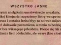 Wszystko jasne