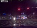 Wypadek na skrzyżowaniu w Korei