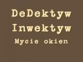 Detektyw inwektyw - mycie okien