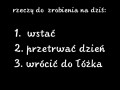 Rzeczy do zrobienia na dziś