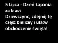 5 Lipca - dzień łapania za biust