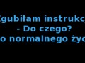 Zgubiłam instrukcję