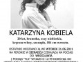 Zaginęła Katarzyna Kobiela