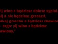 Pij wino
