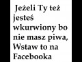 Wkurwiony bo nie masz Piwa