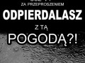 Co z tą pogodą