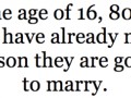 16 marry
