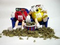 M&ms Smoking weed